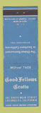 Matchbook Cover - Good Fellows Grotto Los Angeles CA WEAR