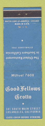 Matchbook Cover - Good Fellows Grotto Los Angeles CA WEAR