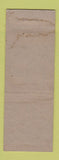 Matchbook Cover - Sidney Hotel Sparta WI WEAR