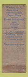 Matchbook Cover - Bendix Automatic Appliances L&S Radio Middletown NY WORN