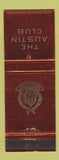 Matchbook Cover - The Austin Club WEAR
