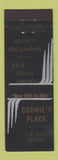 Matchbook Cover - Coonie's Place La Rue OH