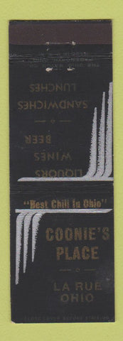 Matchbook Cover - Coonie's Place La Rue OH