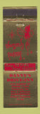 Matchbook Cover - Danny's Drive In Christmas Shreveport LA Balinese Lounge WEAR