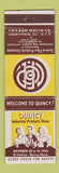 Matchbook Cover - Central Fibre Products Quincy IL