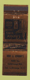 Matchbook Cover - Mike & Johnny's Countryside IL WEAR