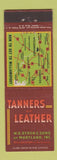 Matchbook Cover - Tanners of Leather WD Byron & Sons Williamsport MD?