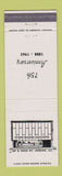 Matchbook Cover - Citizens Building Association Urbana IL 1963