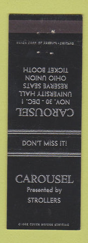 Matchbook Cover - Carousel Columbus OH University of Ohio