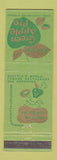 Matchbook Cover - Green Apple Pie Seattle WA