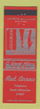 Matchbook Cover - Red Arrow Restaurant South Milwaukee WI
