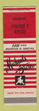 Matchbook Cover - Michael Stern Men's Clothes Fuller Hillman Kingsport TN