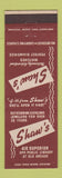 Matchbook Cover - Shaw's Jewelry Cleveland OH