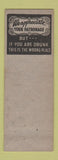 Matchbook Cover - Mickey's Ritz Tavern Portsmouth VA pinup