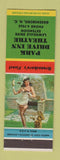 Matchbook Cover - Park Drive Inn Theatre Movies Greensboro NC pinup