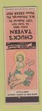 Matchbook Cover - Chuck's Tavern Pittsburgh PA pinup
