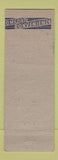 Matchbook Cover - Coonley Hotel Hamton IA