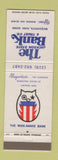 Matchbook Cover - Jackson State Bank Maquoketa IA owl
