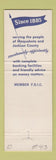 Matchbook Cover - Jackson State Bank Maquoketa IA owl