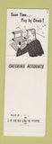 Matchbook Cover - Lee County Savings Bank Fort Madison IA