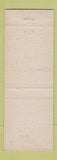 Matchbook Cover - Terrace Cafe Des Moines IA