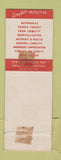 Matchbook Cover - Lloyd Lamm Insurance Galva IA WEAR