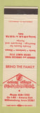 Matchbook Cover - Colony Village Restaurant Williamsburg IA