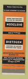 Matchbook Cover - Dietzgen Drafting Surveying Print Making Seattle WA
