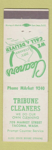 Matchbook Cover - Tribune Cleaners Tacoma WA