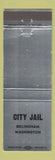 Matchbook Cover - City Jail Bellingham WA