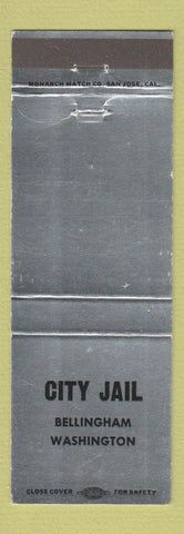 Matchbook Cover - City Jail Bellingham WA