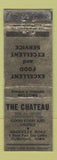 Matchbook Cover - The Chateau Dubuque IA WORN