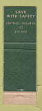 Matchbook Cover - Lincoln Savings and Loan Cleveland OH Abraham