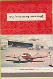 Matchbook Cover - Stevens Aviation Gulf oil gas Greer SC plane sales 40 Strike
