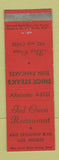 Matchbook Cover - Ted Owen Restaurant Los Angeles CA WEAR