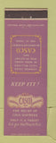 Matchbook Cover - Casco Cold Tablets Canton OH Rowman's