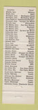 Matchbook Cover - Boss Hotels CHAIN