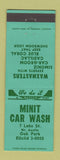 Matchbook Cover - Minit Car Wash Oak Park IL?