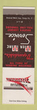Matchbook Cover Automatic Merchandising Vending Orlando Lakeland Tallahassee FL