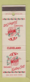 Matchbook Cover - Taylor's Rolling Cart Restaurant Cleveland OH