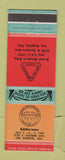 Matchbook Cover - Compton Gem and Mineral Club CA 1957