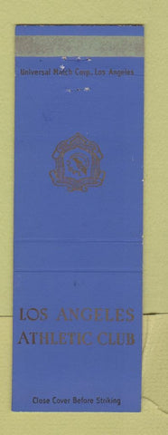 Matchbook Cover - Los Angeles Athletic Club CA WEAR