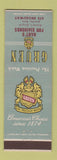 Matchbook Cover - Gruen Watches Hart's Lorain OH