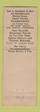 Matchbook Cover - Uncle Tom's BBQ