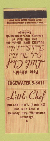 Matchbook Cover - Little Chef Restaurant