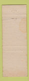 Matchbook Cover - Kreb's City Restaurant St Marys OH WEAR