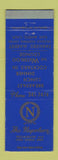 Matchbook Cover - The Napoleon Restaurant San Mateo CA