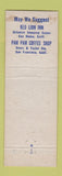 Matchbook Cover - The Napoleon Restaurant San Mateo CA