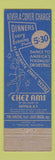 Matchbook Cover - Chez Ami Buffalo NY girlie back