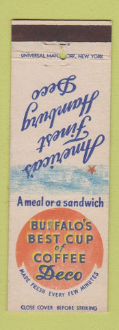 Matchbook Cover - Deco Coffee Wheat Cakes